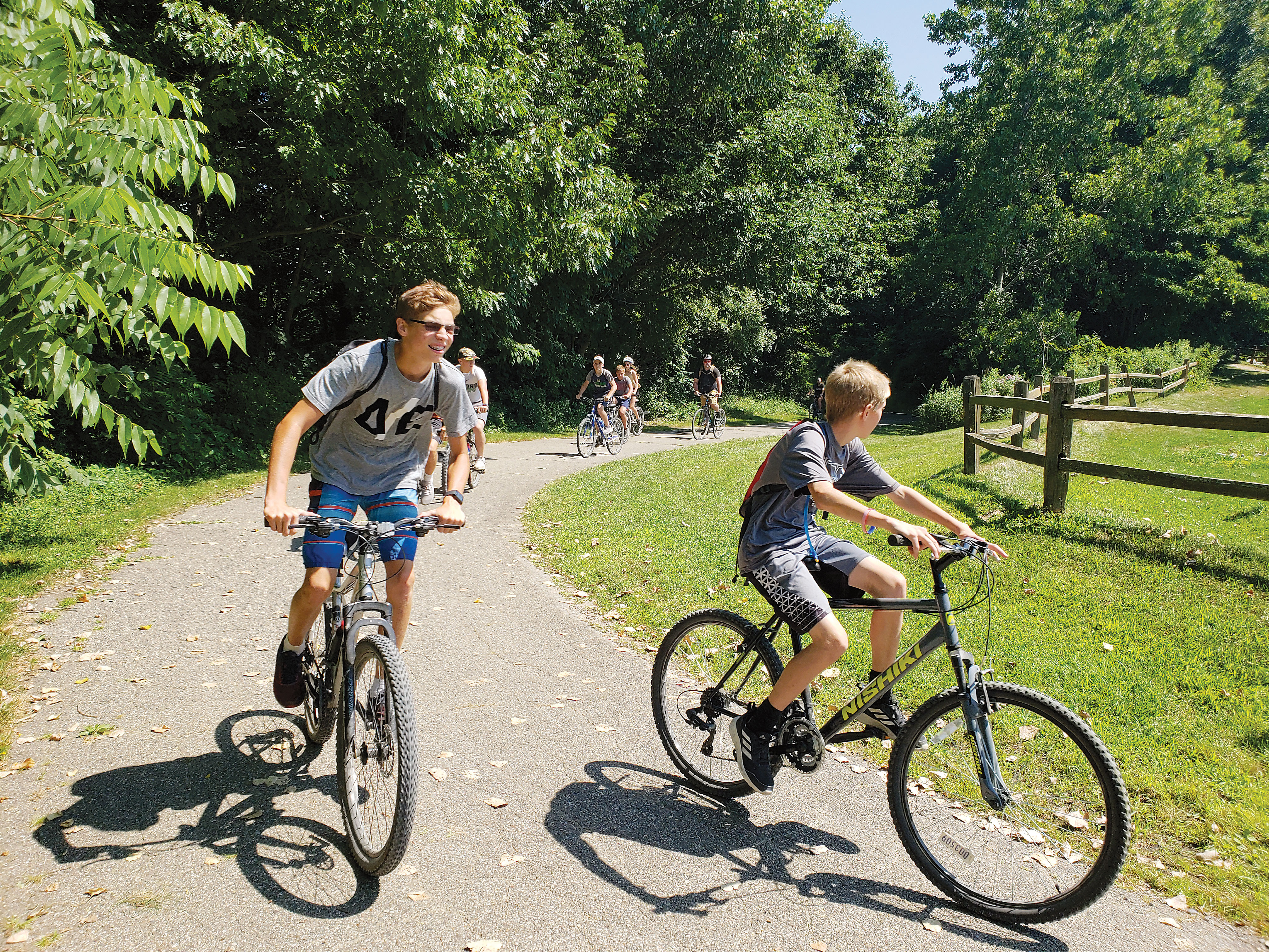 Great Lake-To-Lake Trail in Huron, Michigan (photo courtesy of Michigan Department of Natural Resources)