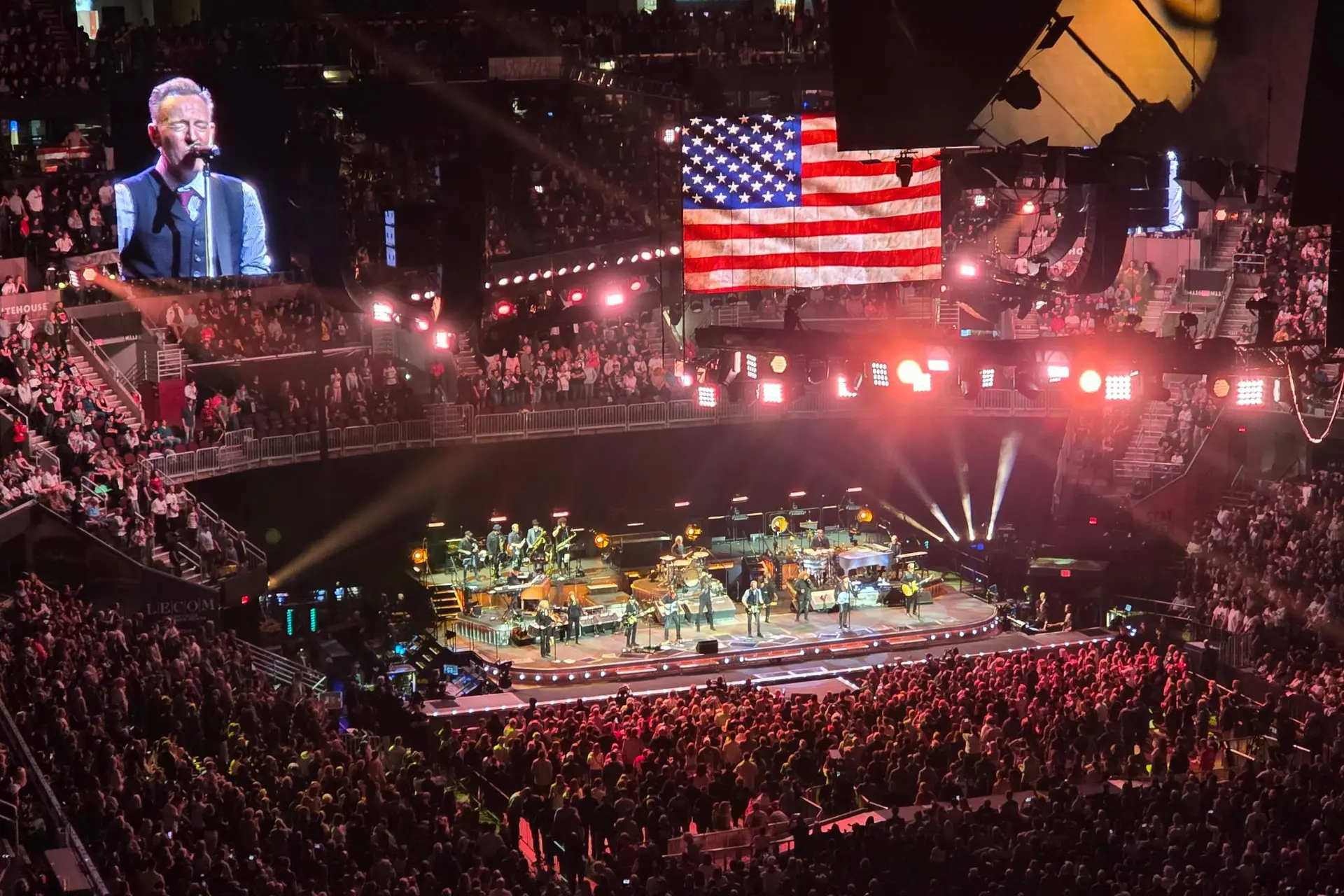 Bruce Springsteen in Cleveland at Rocket Arena in 2026