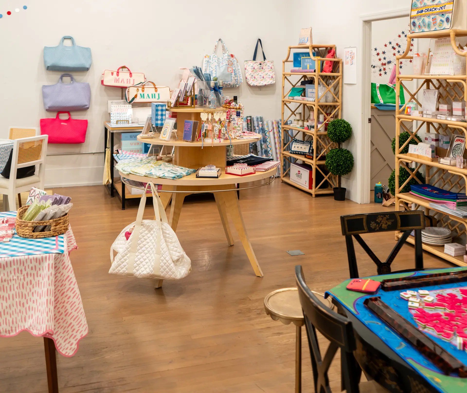 merchandise at Mahjong Maison