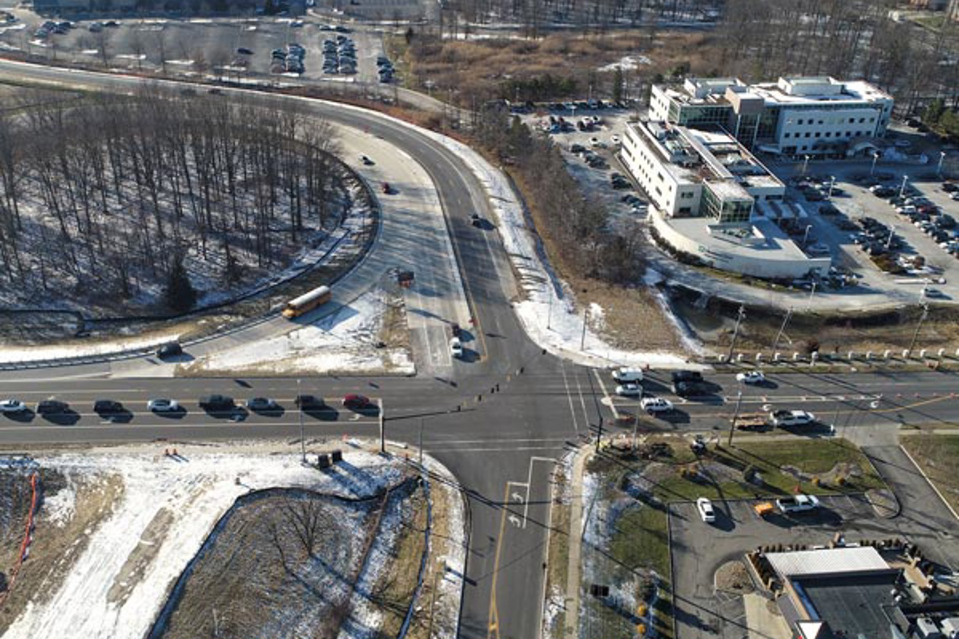 Improved Columbia Road Exit Eases Traffic