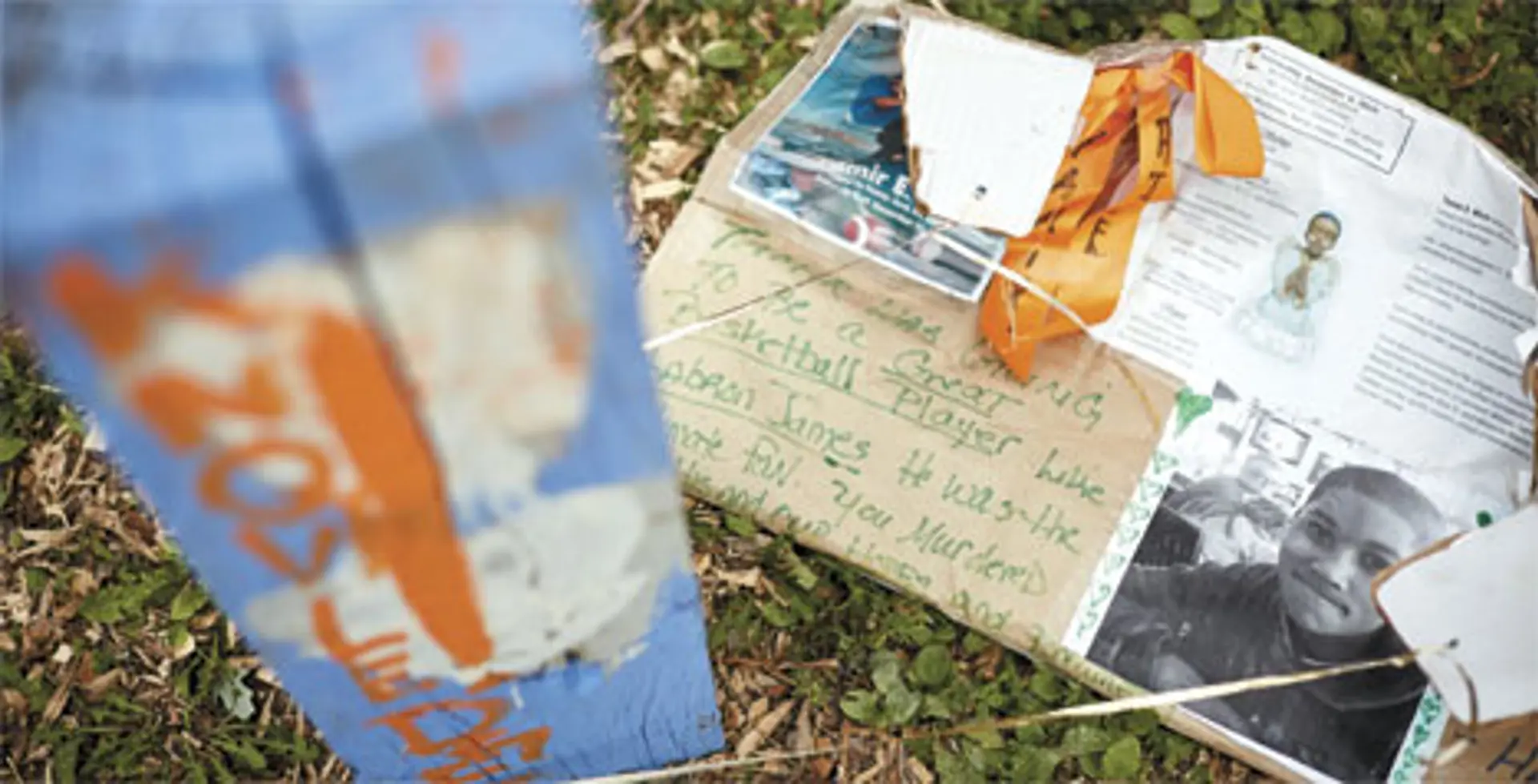 The memorial at the Cudell Commons pavilion continues to grow almost a year after Tamir Rice’s death. 