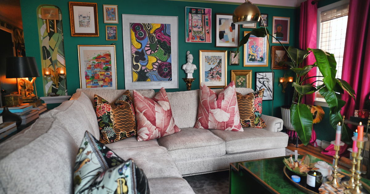 Cleveland Interior Designers Weigh In on the Gallery Wall Trend