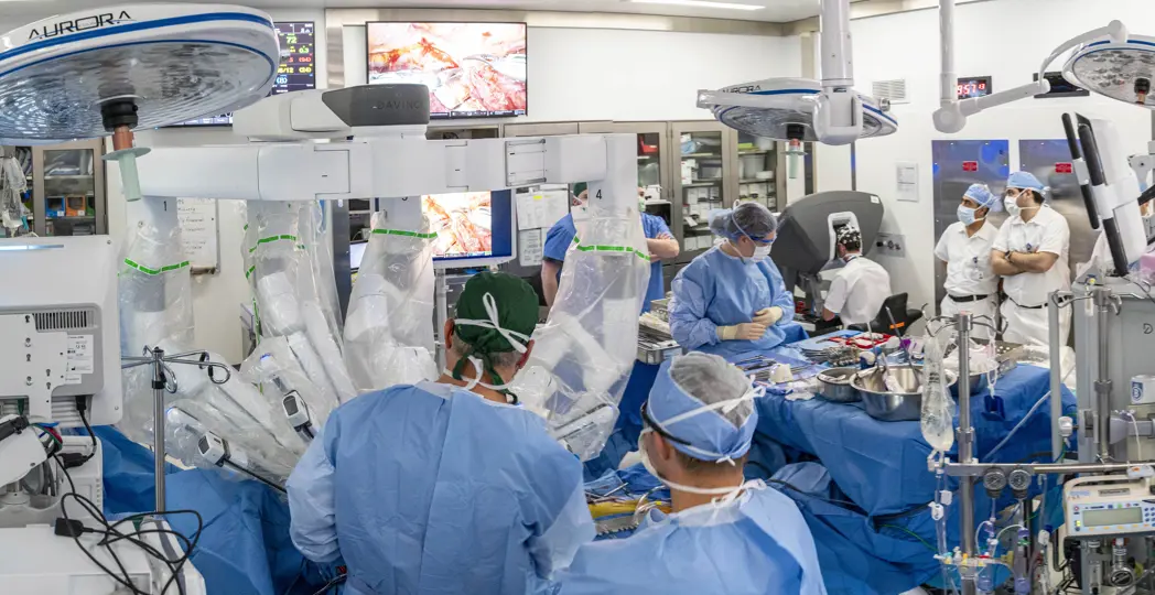 Technology continues to play a big role in healthcare. One of the latest examples is a robotic lung transplant that took place at Cleveland Clinic. | Courtesy Cleveland Clinic