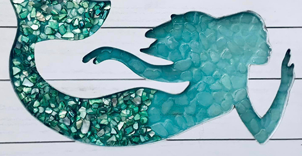 Courtesy Liz's Sea Glass Art, Courtesy Crystal Moon Designs, Courtesy Amy Lauria Salvage Artist