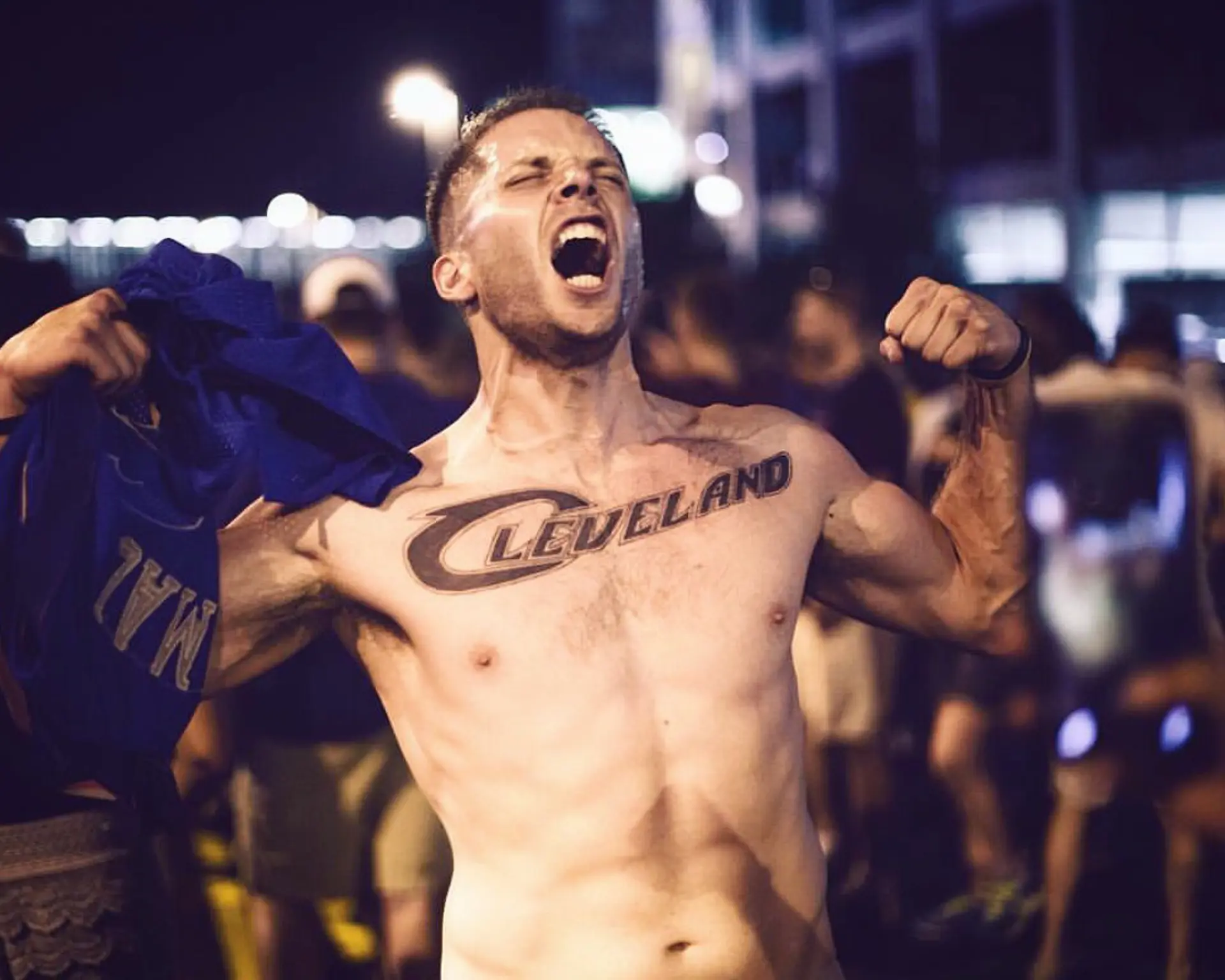 Cleveland Chest Tattoo