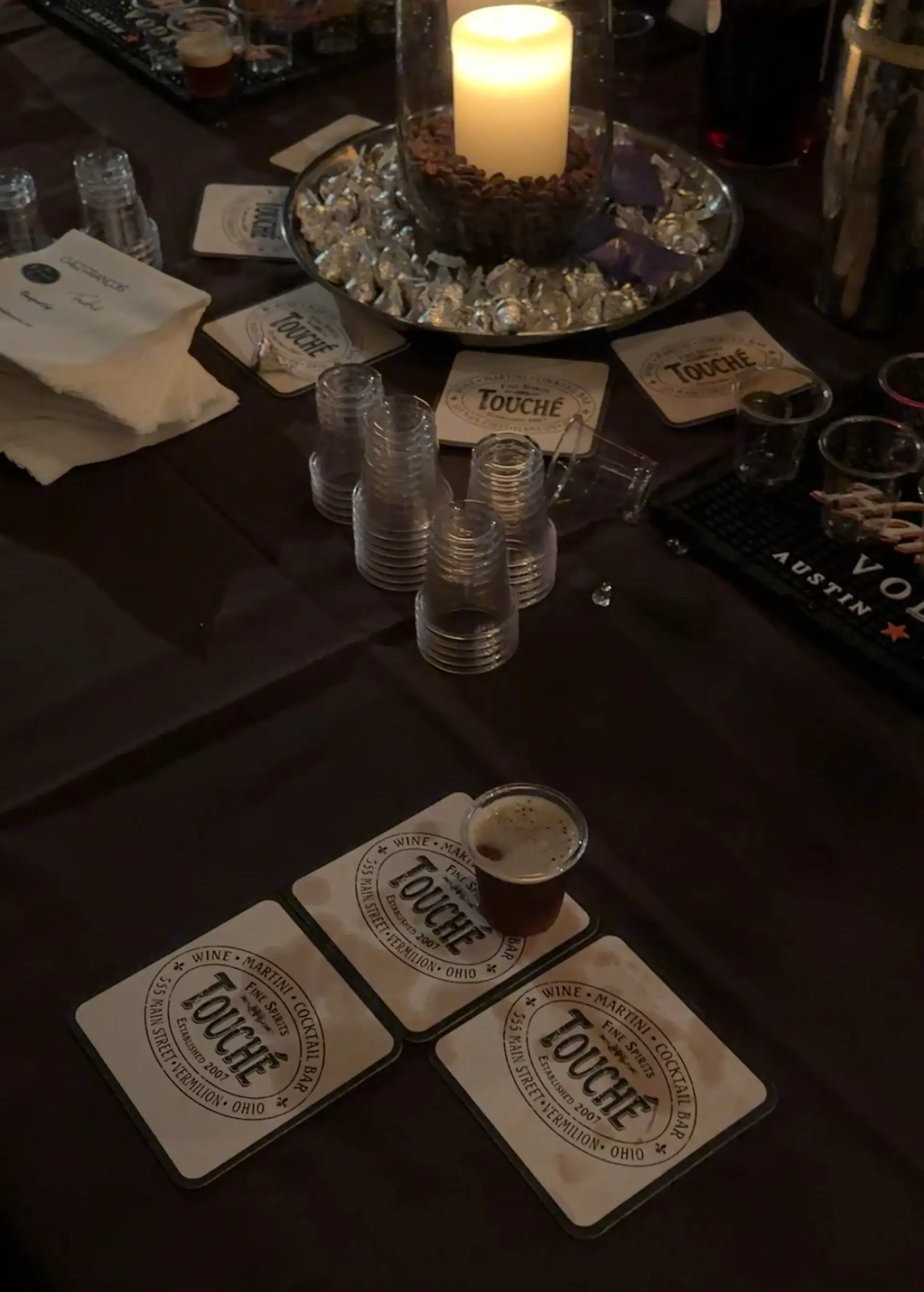 Touche Bistro espresso martini. | Photographed by Erin Stinard