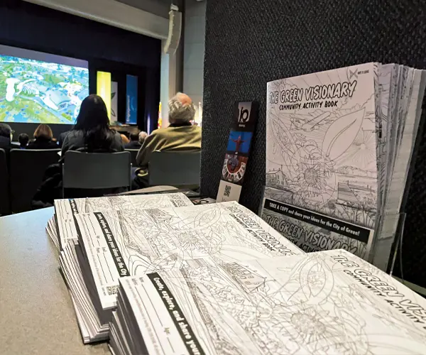 Green Visionary Activity Book Sparks Ideas for Change