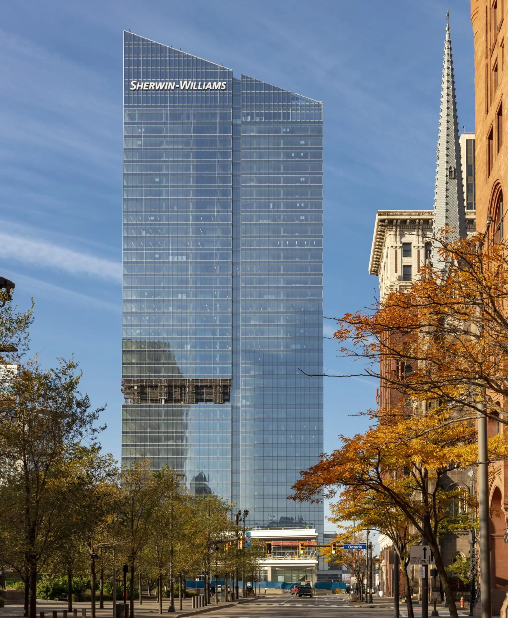 Sherwin Williams tower Downtown Cleveland