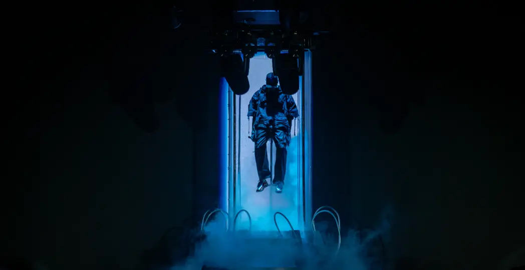 Chris Brown on stage