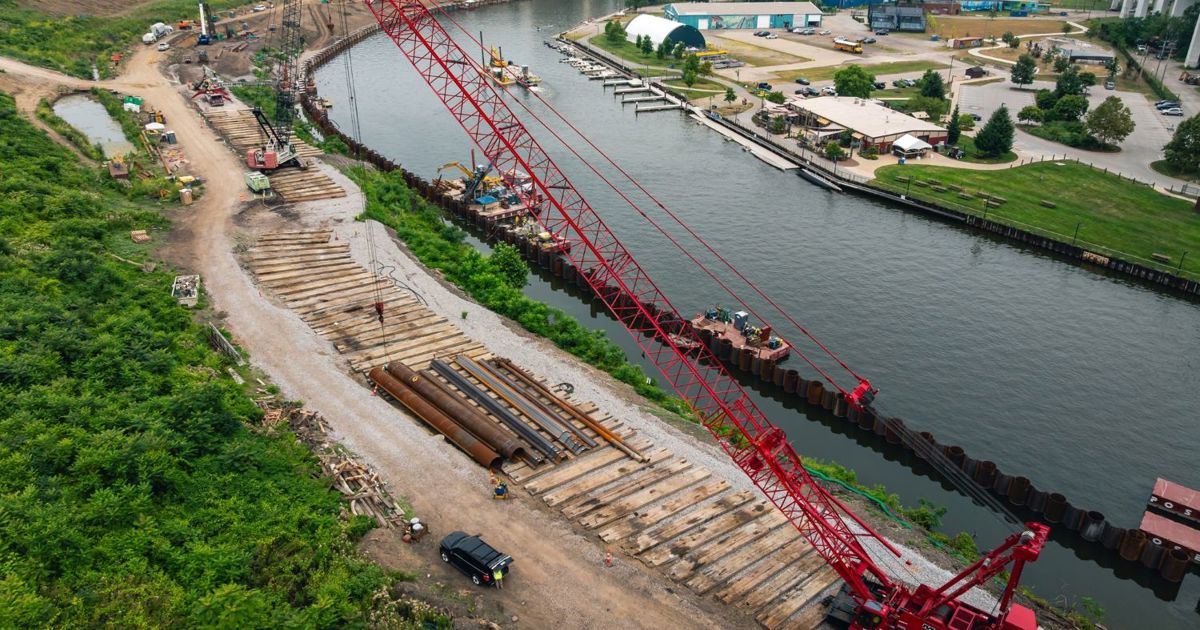Port of Cleveland Completes Irishtown Bend Stabilization