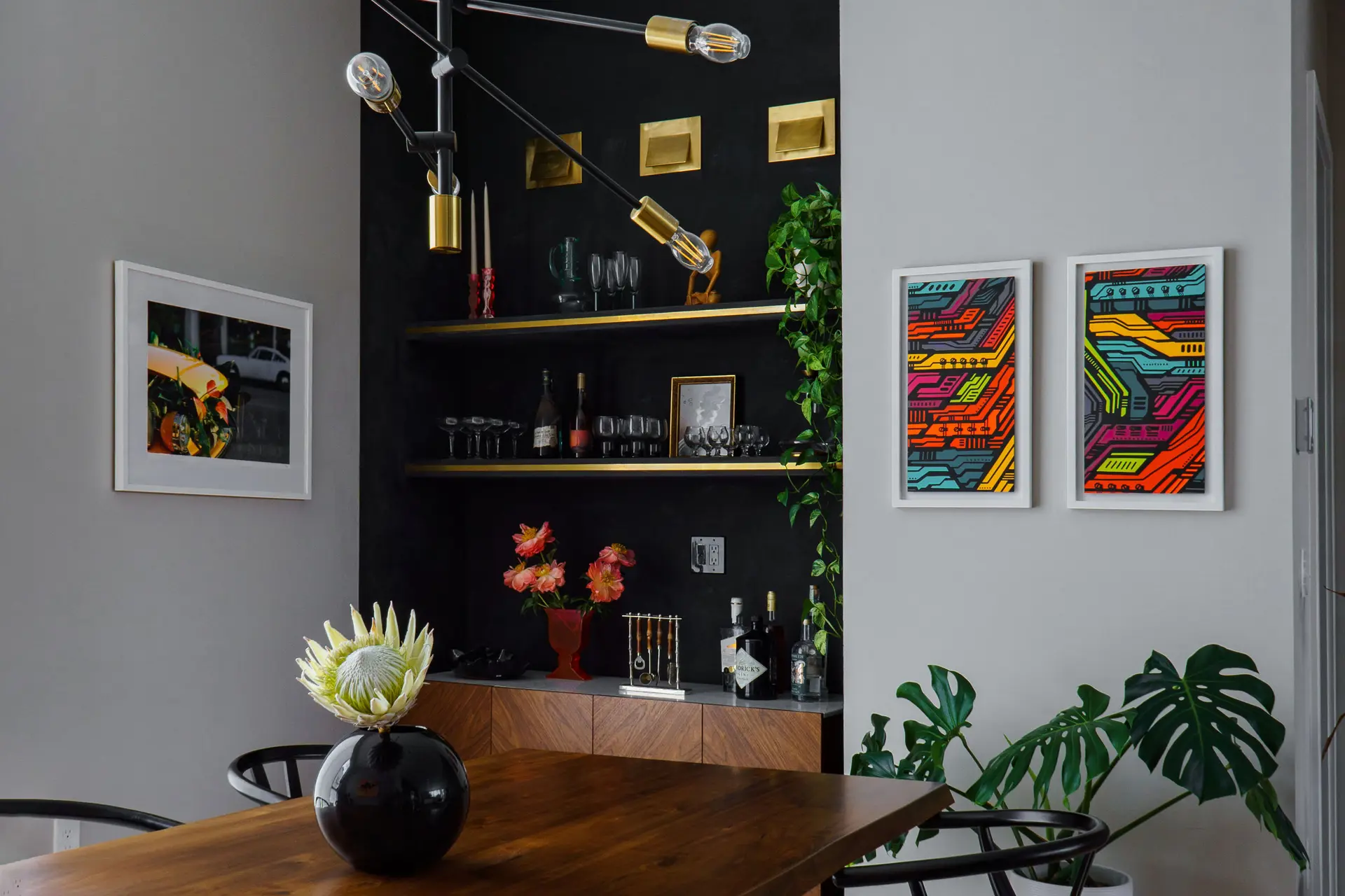 Midcentury Influence Makes This Gordon Square Townhouse Feel More Like Home