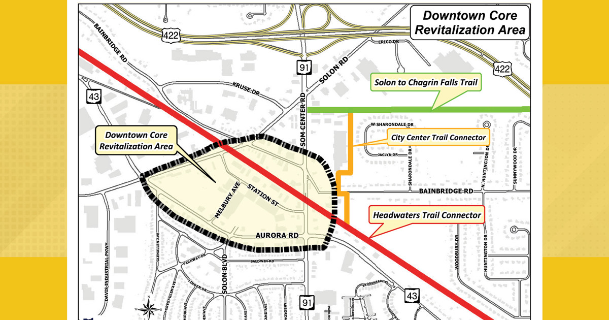 Progress Continues on Solon’s Transformed City Core