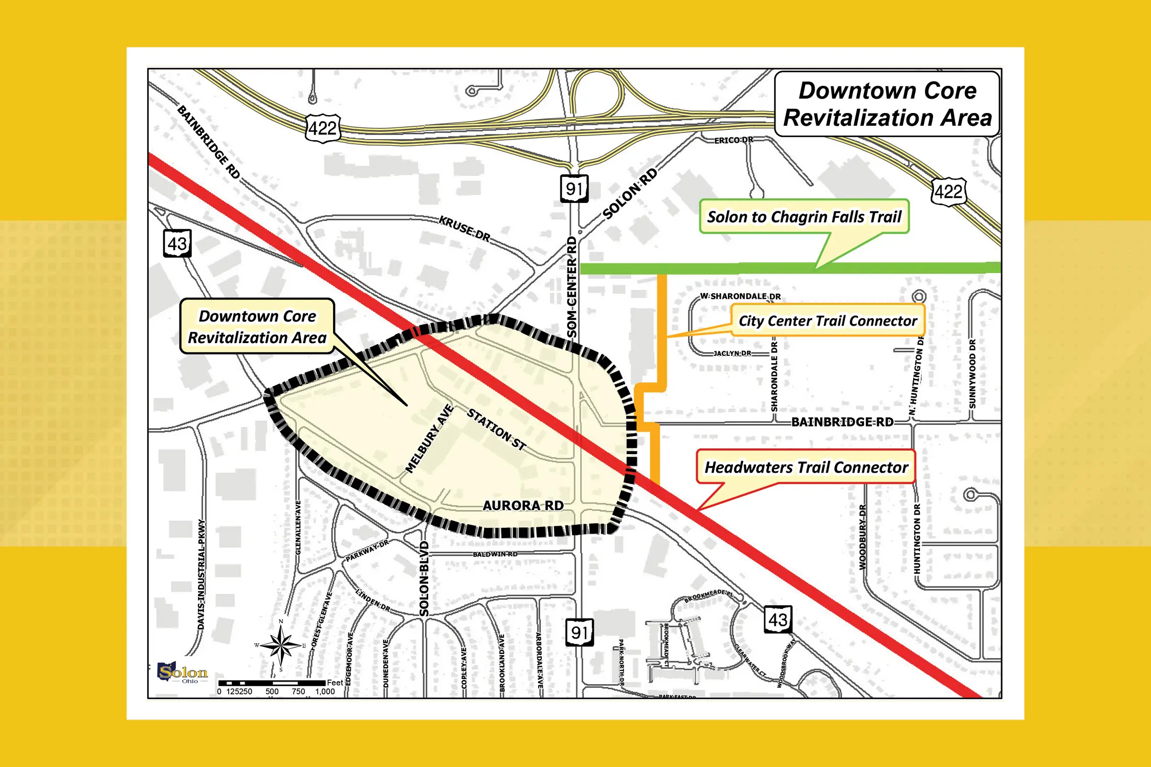 Progress Continues on Solon’s Transformed City Core