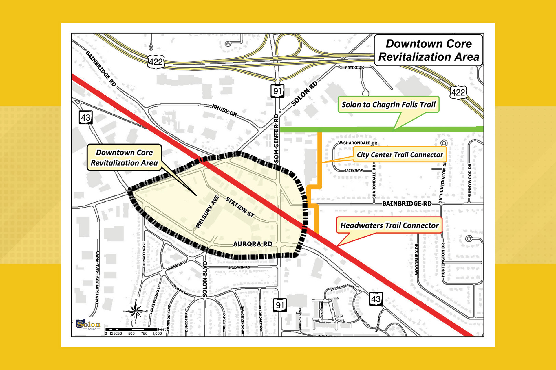 Progress Continues on Solon’s Transformed City Core