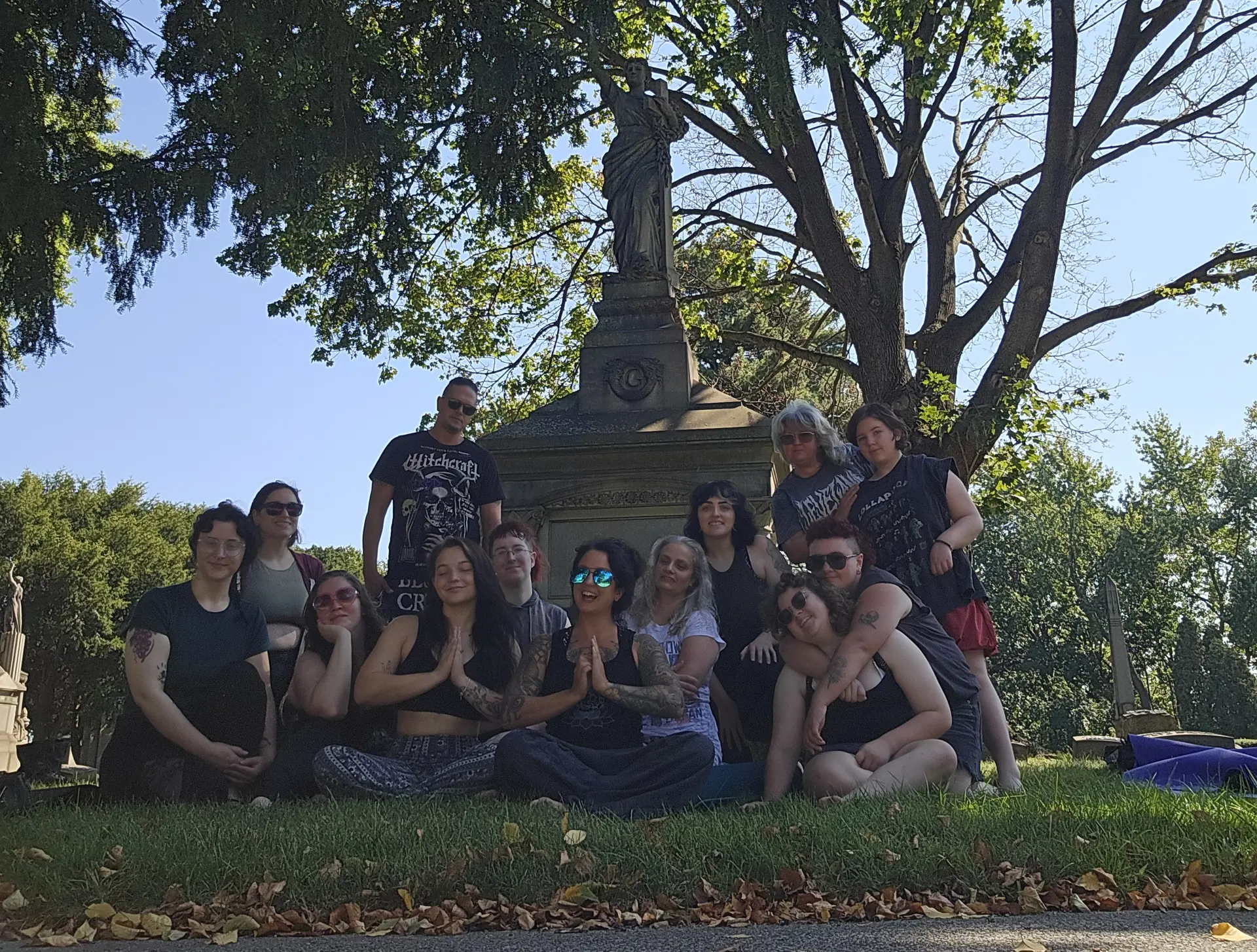 Cemetery Yoga | COURTESY META SOUL YOGA STUDIO