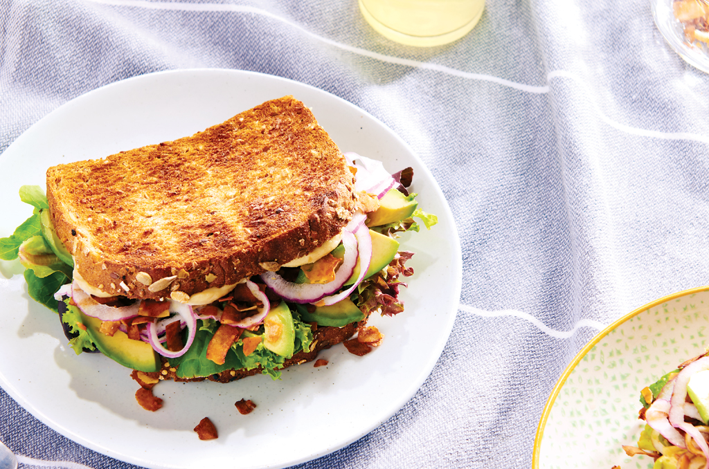 beet jar Bravocado sandwich 