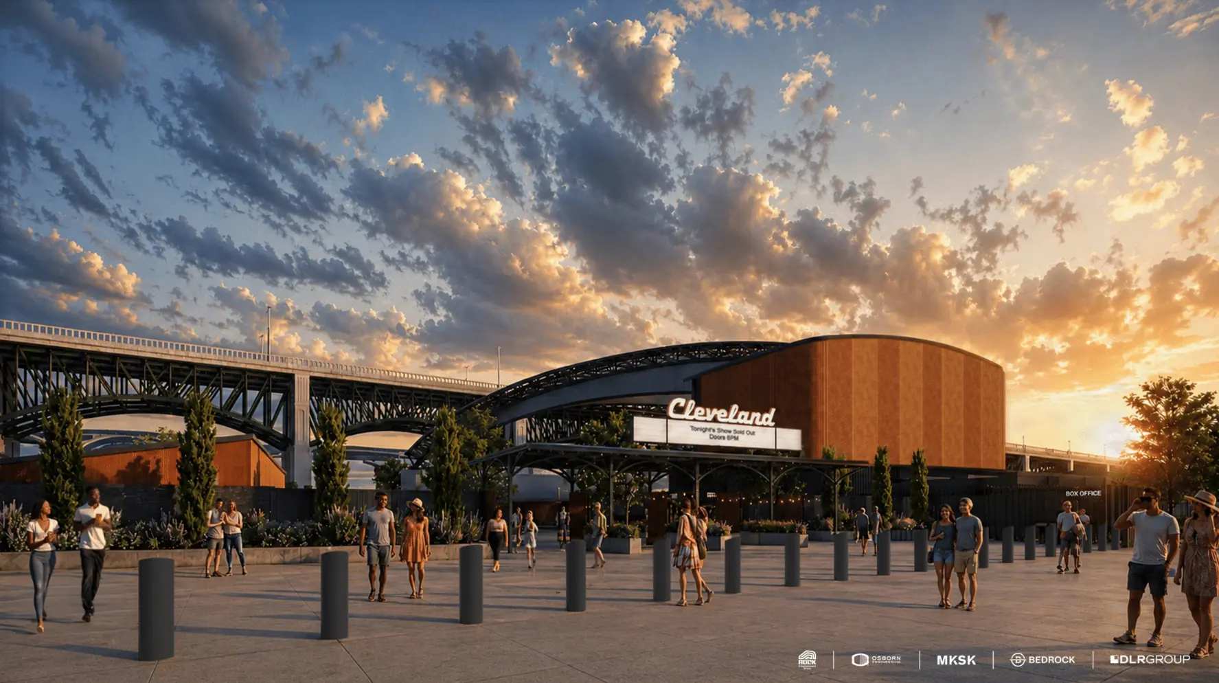 New Cleveland Amphitheater Headlines Riverfront’s Next Act