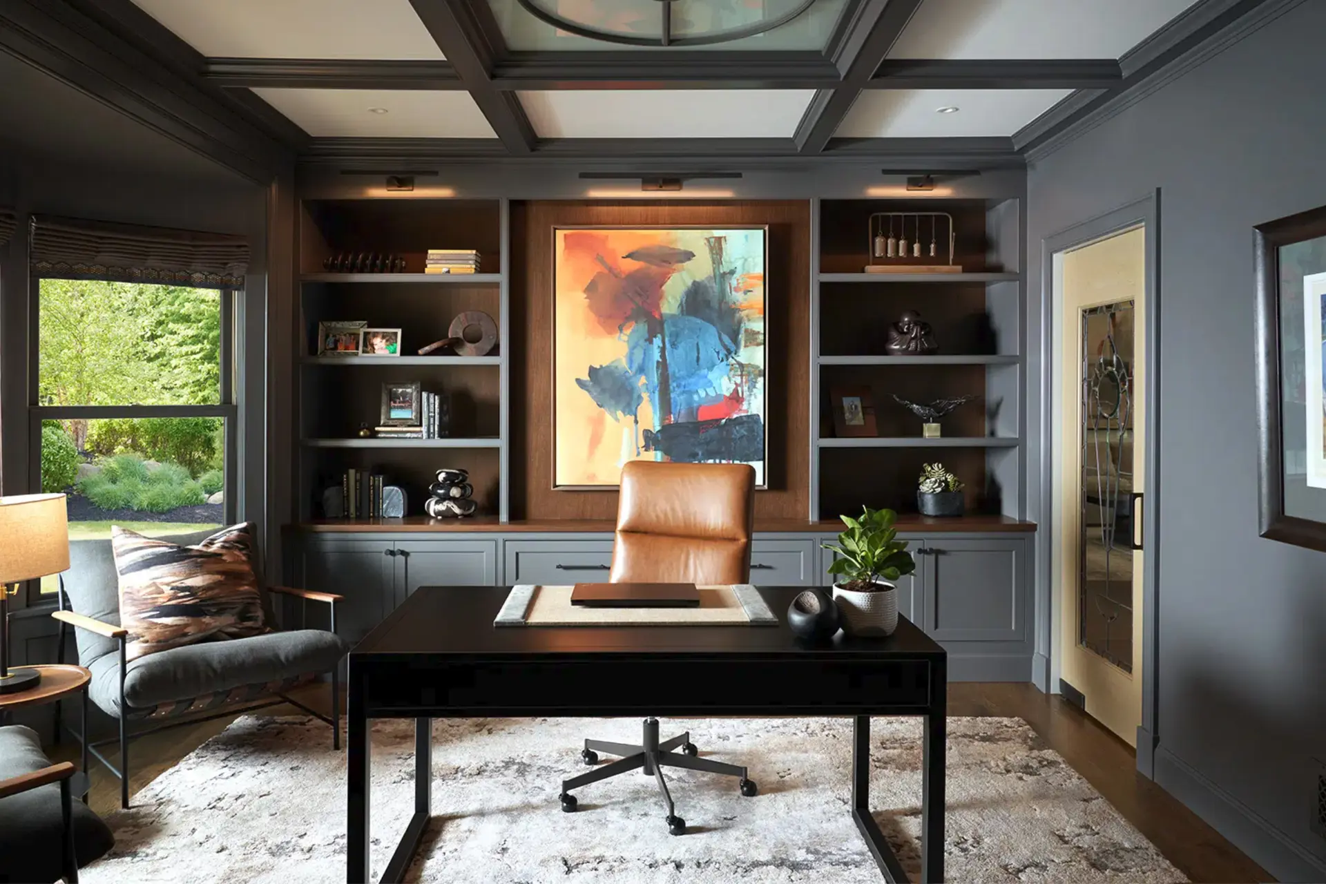 This Color Trend Has Local Interior Designers Embracing the Dark