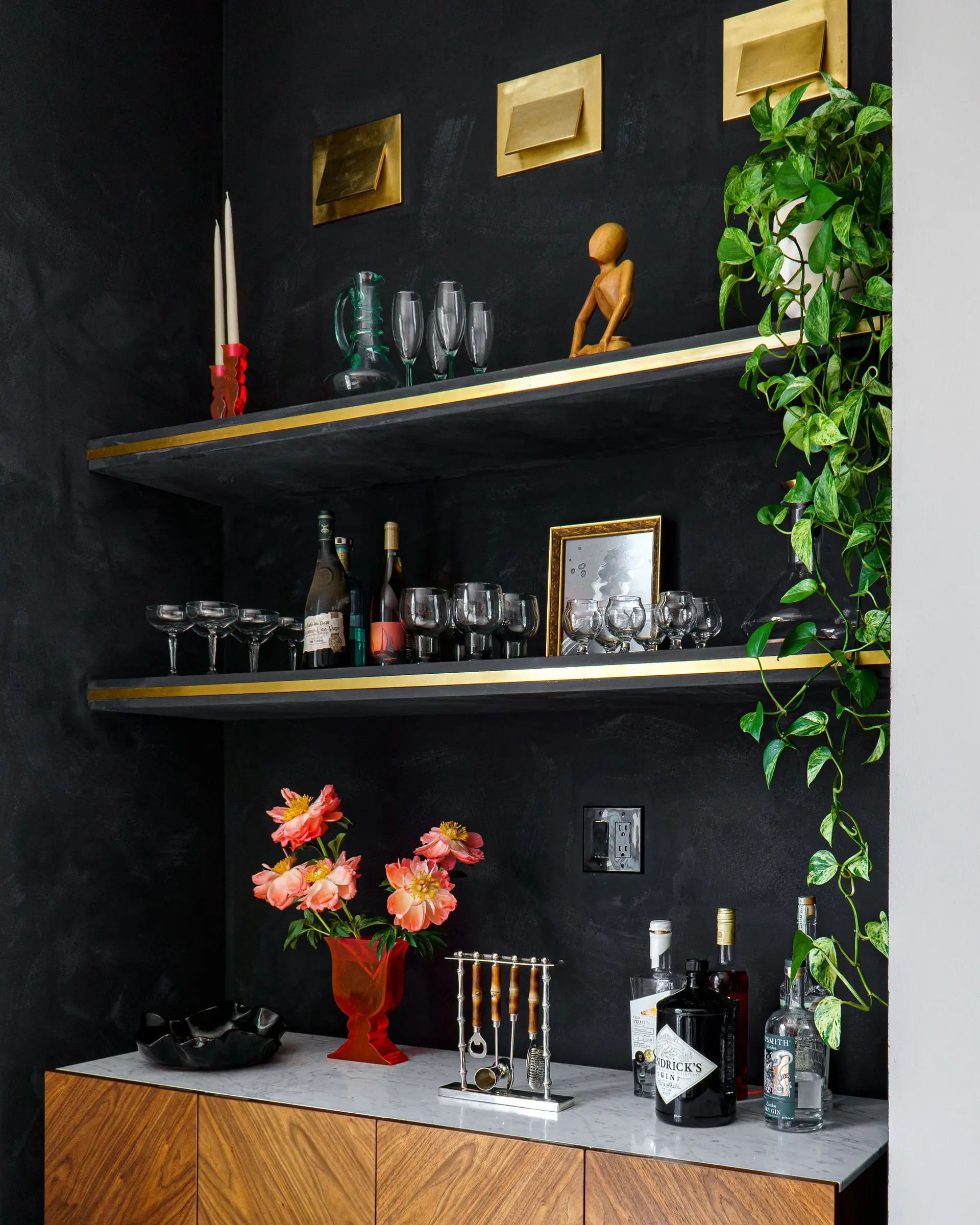 bar shelf