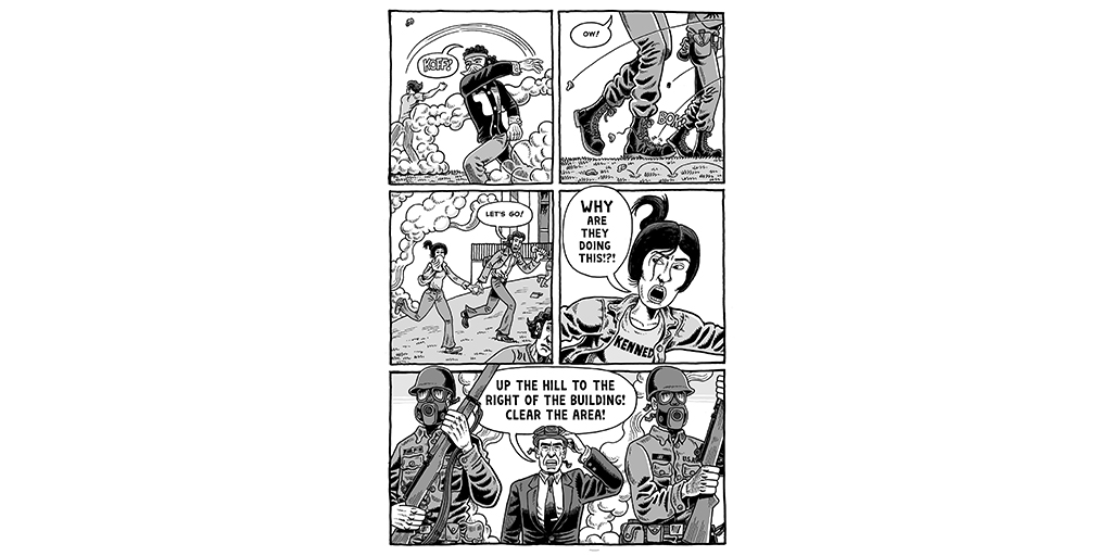 kent State tells the stories of the four students killed by the National Guard during a 1970 protest on the college’s campus