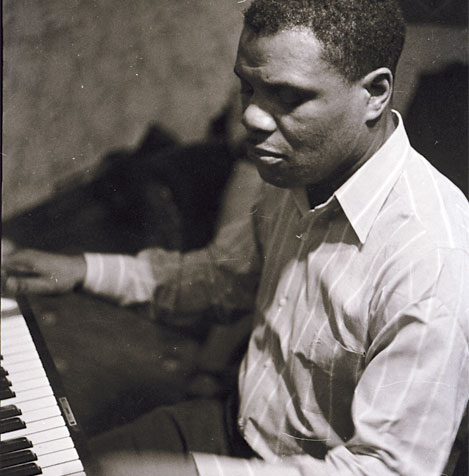  Montana Taylor Playing the Piano 1950-1954. | PHOTOGRAPHED BY JASPER WOOD