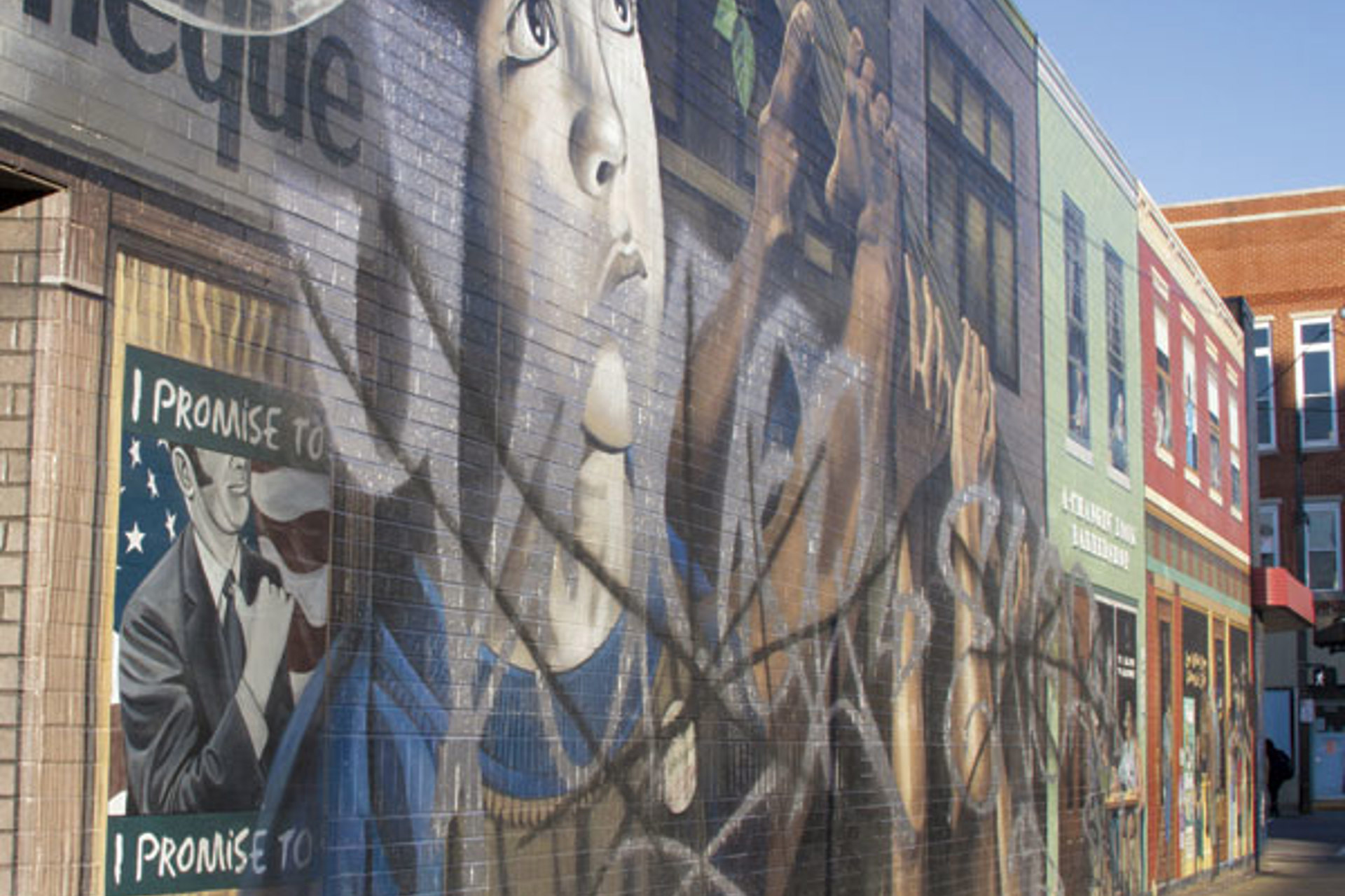 Clevelanders Come Together To Restore A Vandalized Mural