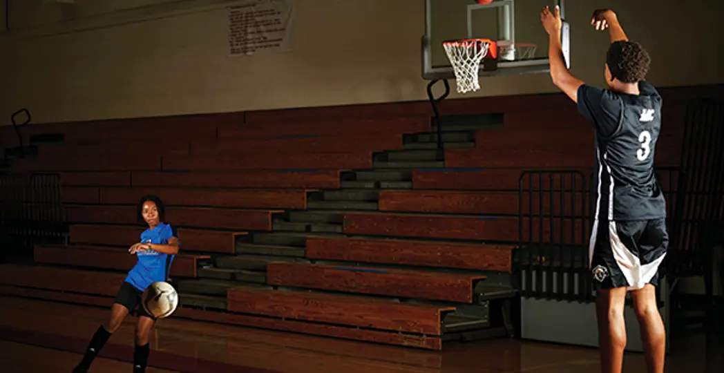 Casey Rearick, Collin Taylor, Anita Robertson, Courtesy The National Basketball Academy, Courtesy Okicki Hockey