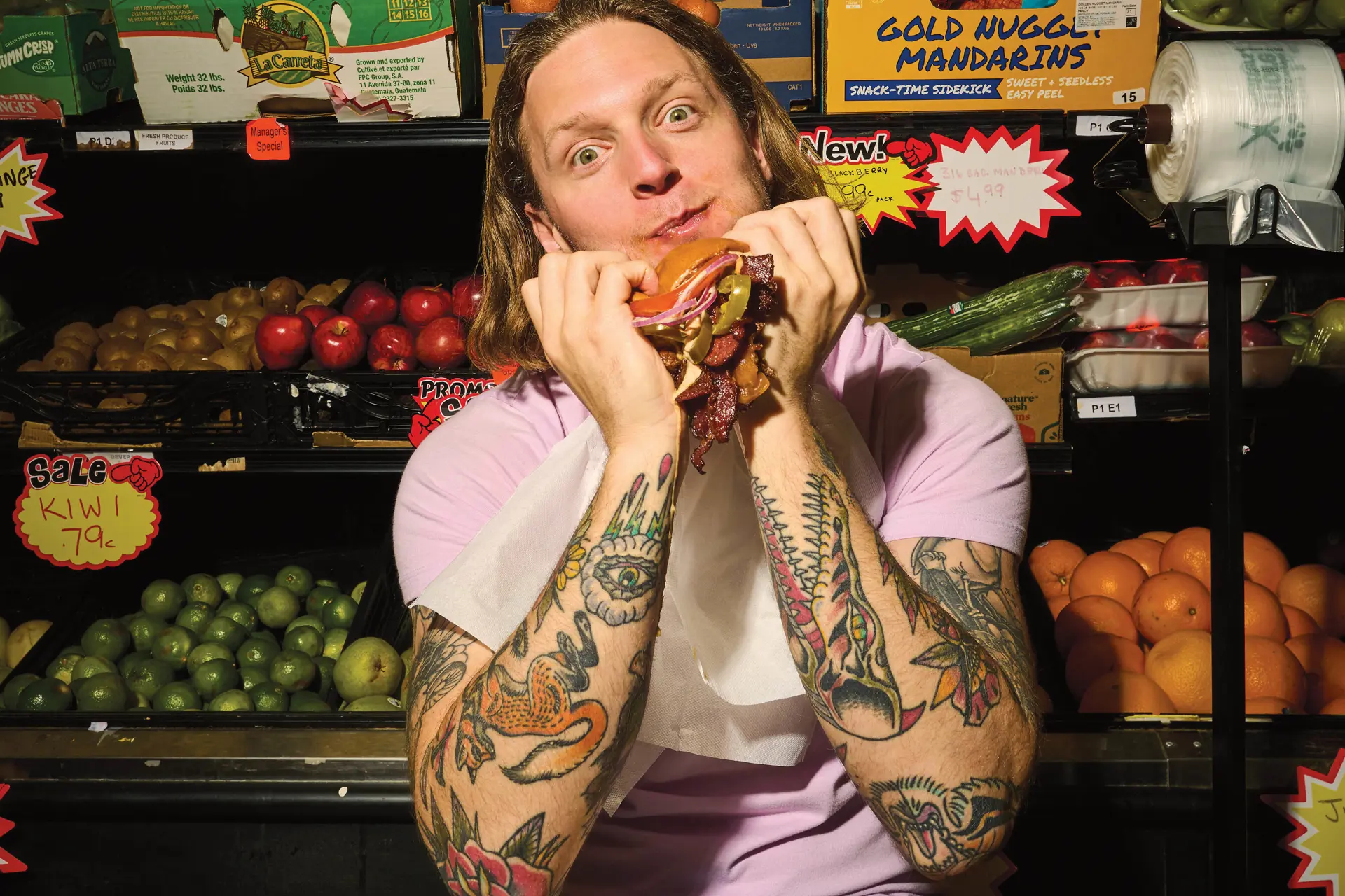 Cleaveland Grocers & Grill Burger in Cleveland, Ohio, Double Cheeseburger