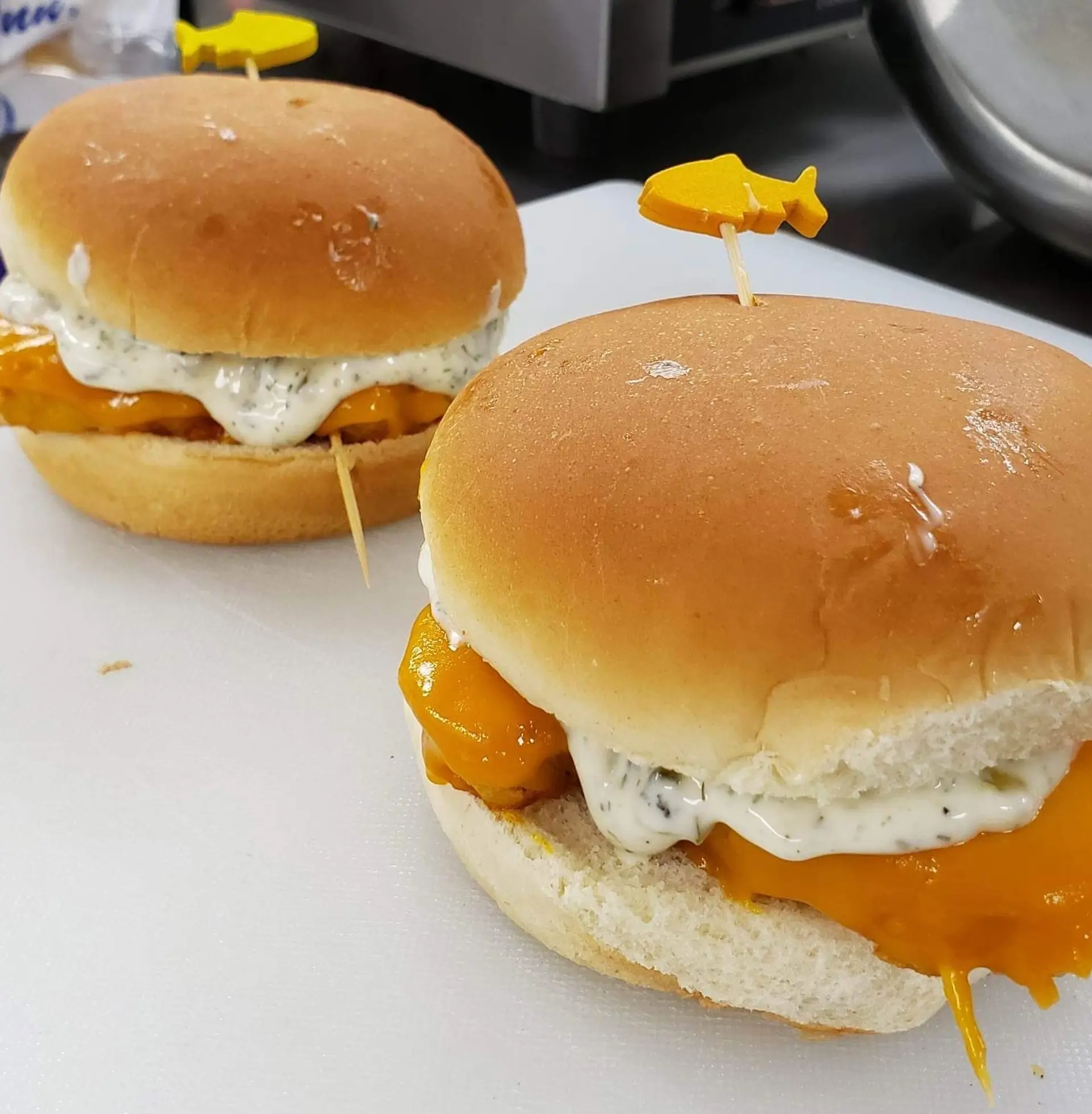 Filet 'O Fishless sandwich at Birch Cafe. | Courtesy Birch Cafe