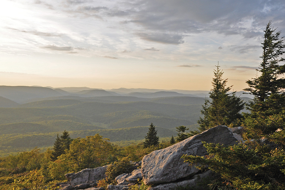 View from Spruce Knob in Riverton, West Virginia (photo by Kelly Bridges) View from Spruce Knob in Riverton, West Virginia (photo by Kelly Bridges)