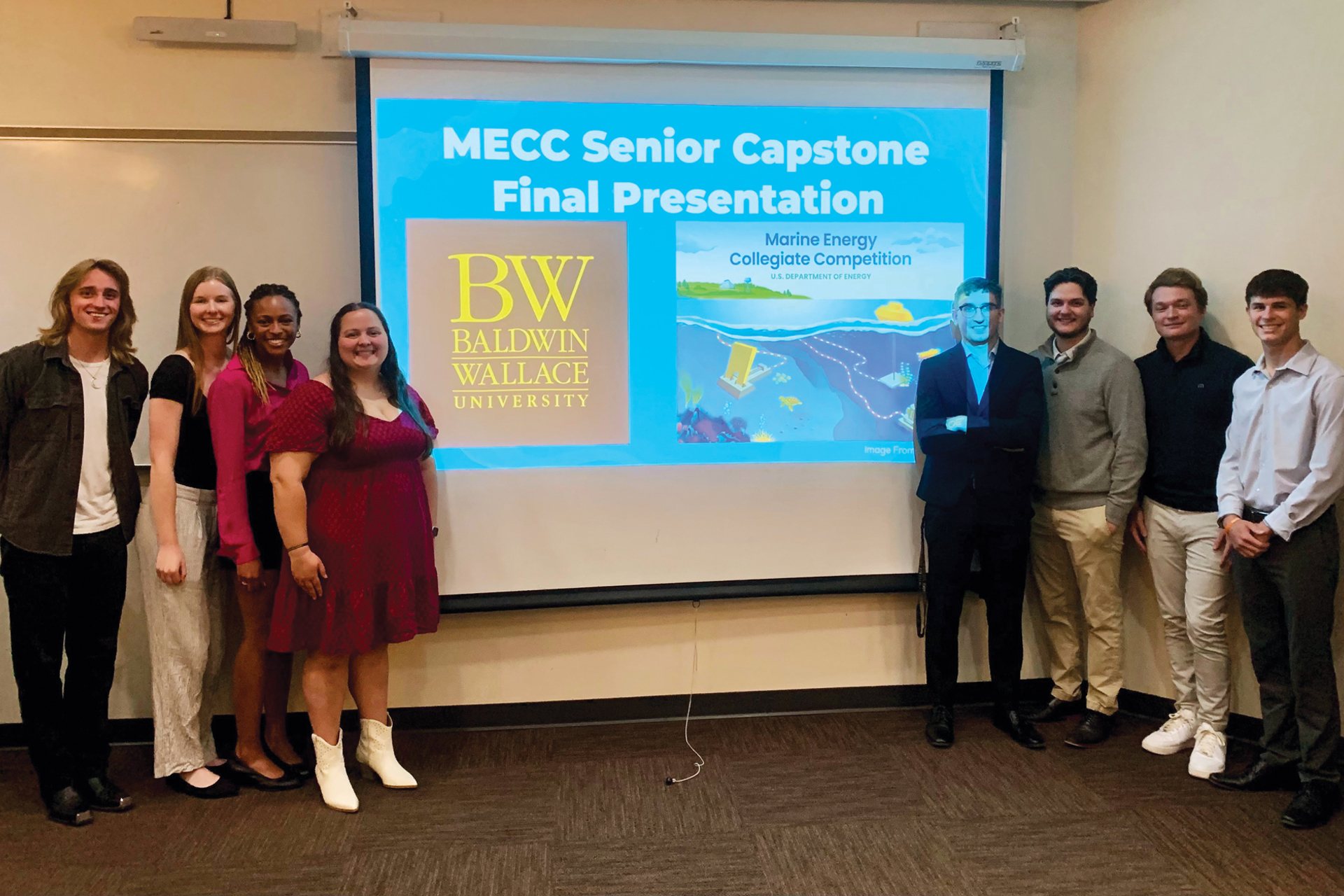 Baldwin Wallace Makes National Waves with Marine Energy Win