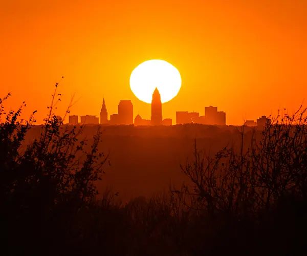 After a Sizzling Summer, Cleveland Braces for a Warmer Fall