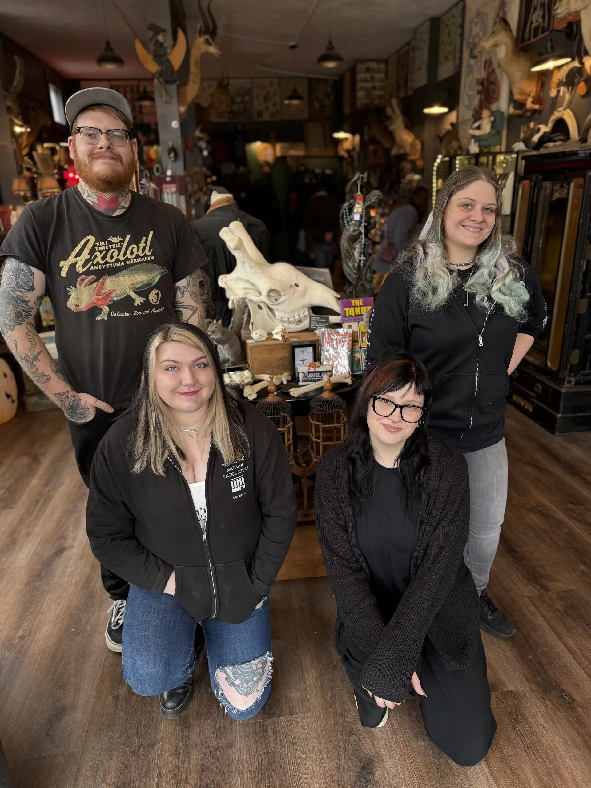 Hallie Wallace and Clement Kunkle of Cleveland Curiosities