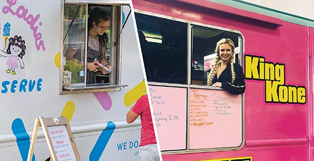 Courtesy King Kone, Courtesy Little Ladies Soft Serve