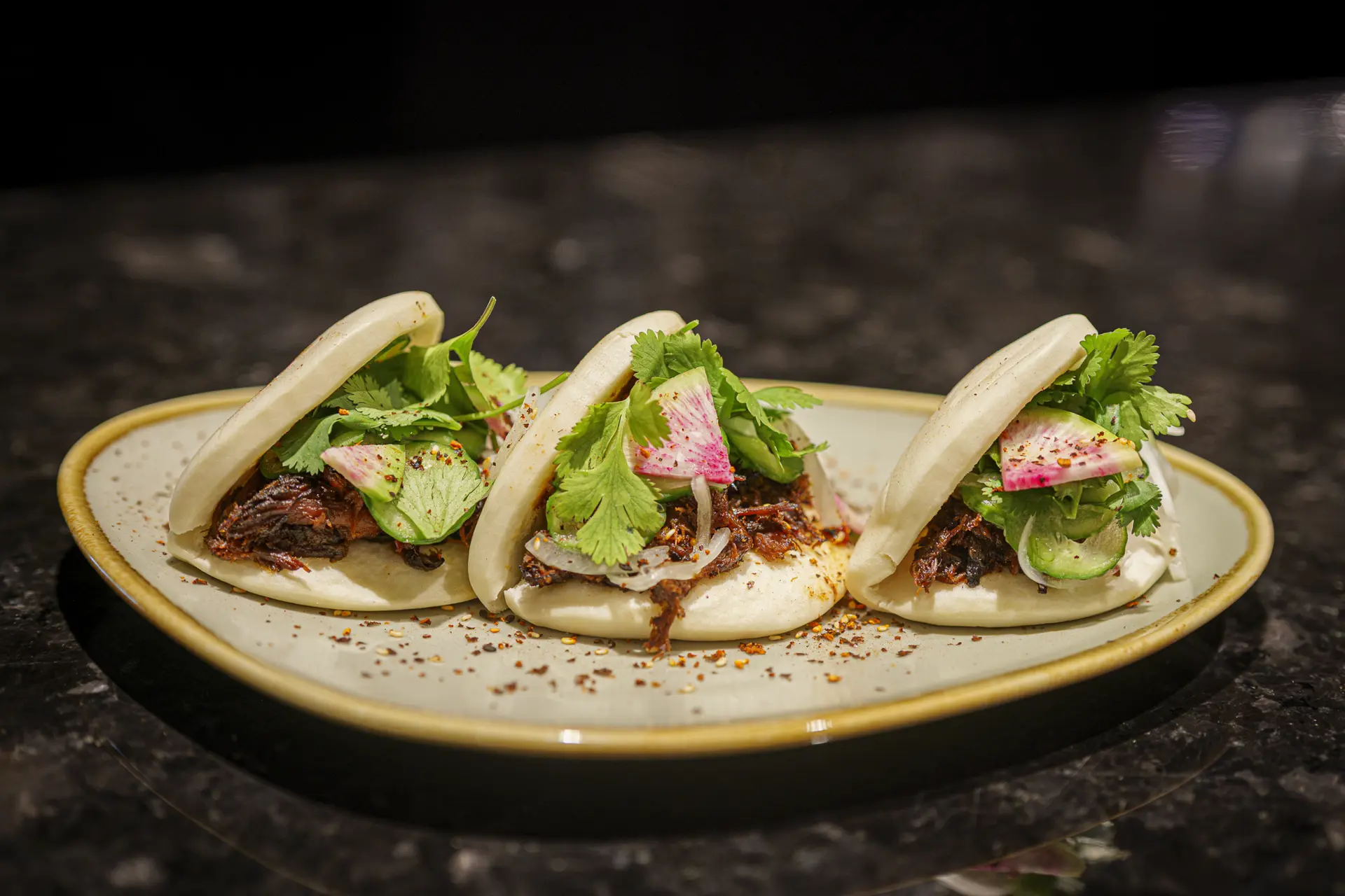 Chef Rocco Whalen's Short rib buns