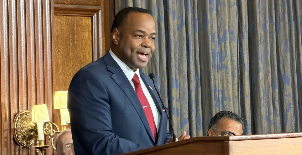 President and CEO of Growth Opportunity Partners Michael Jeans at the 2025 Business Hall of Fame & Community Leaders of the Year Awards