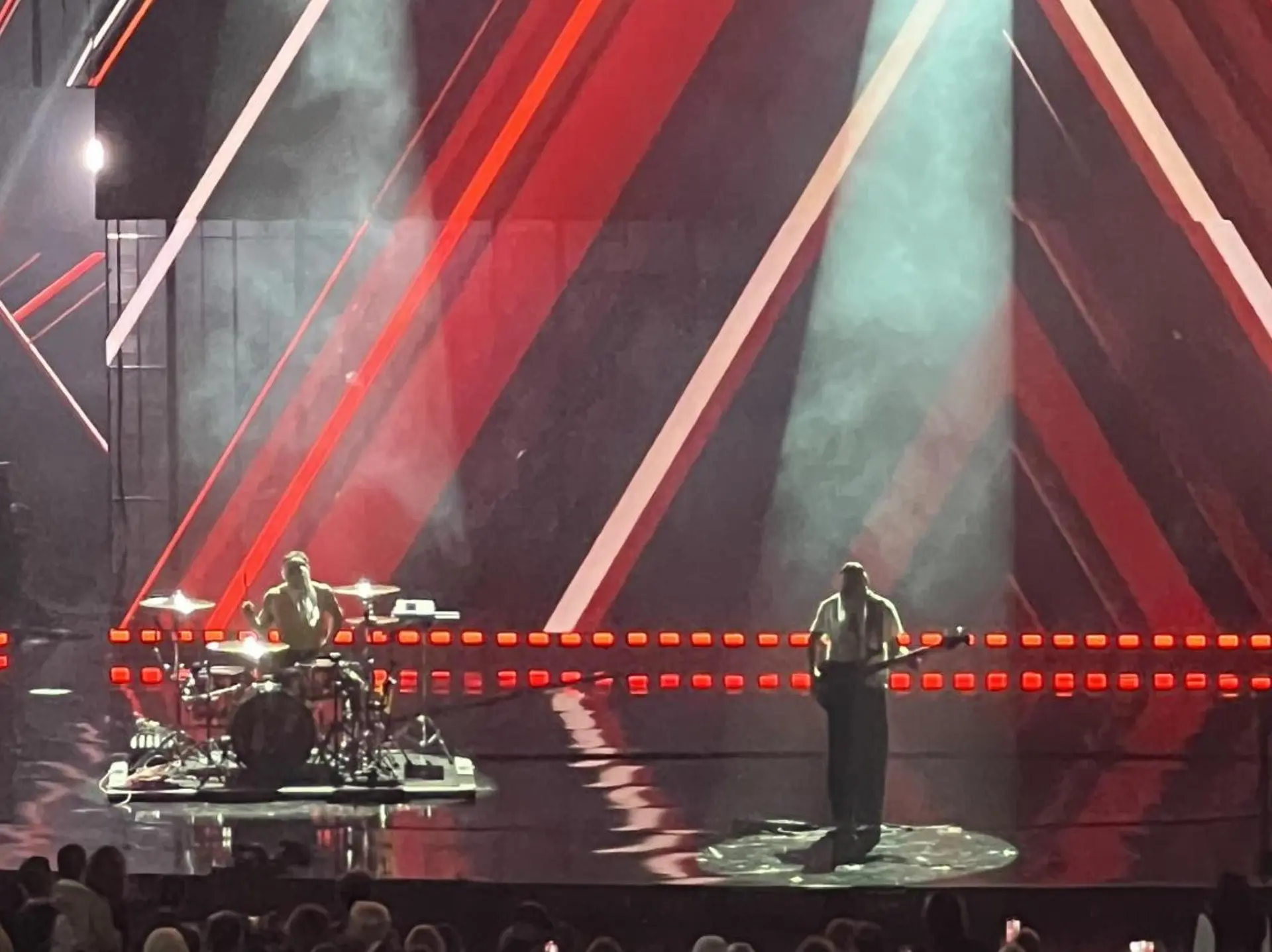 twenty one pilots performing at rock hall ceremony