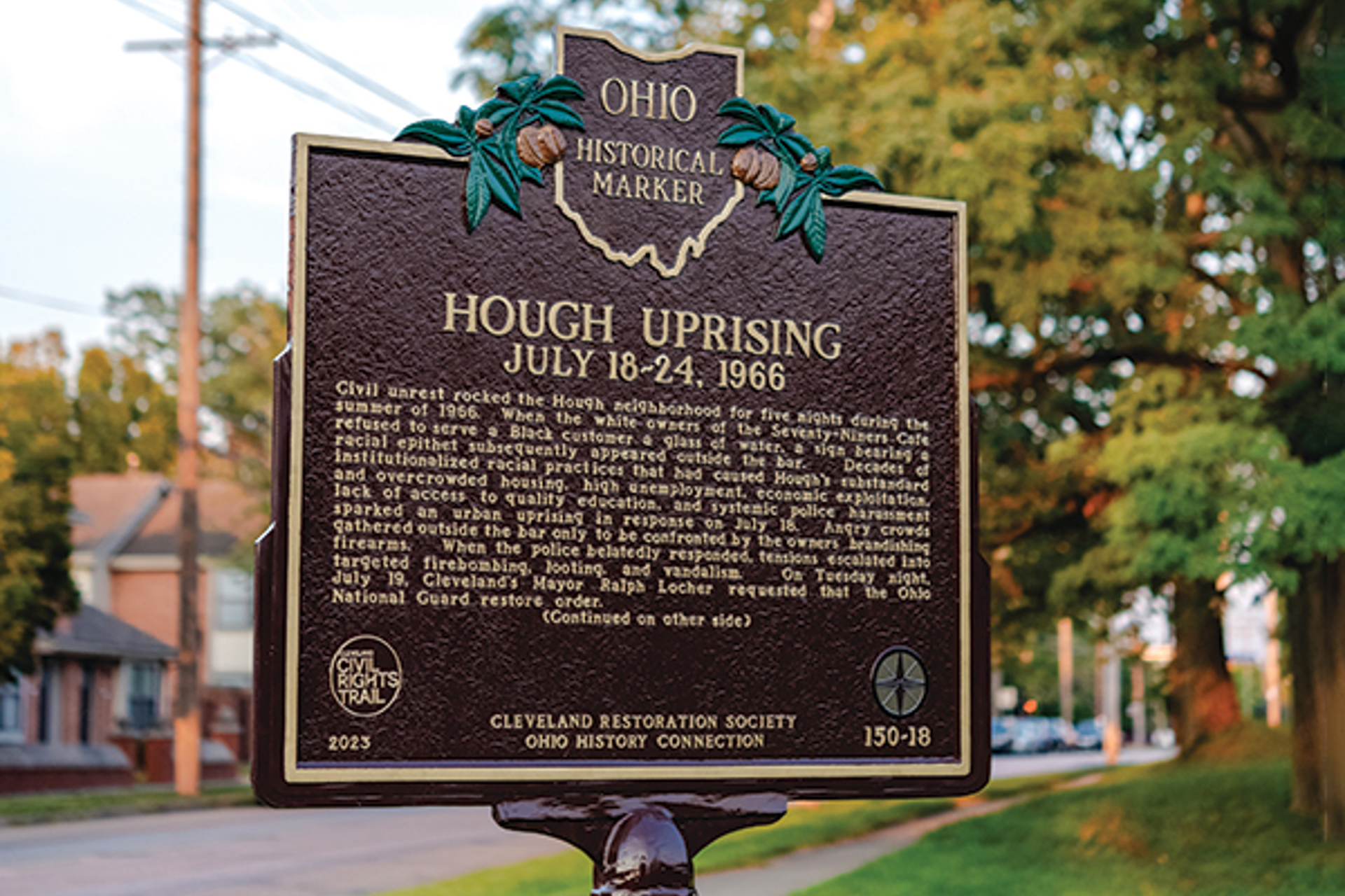 Hough’s Civil Rights History Honored with New Trail Marker