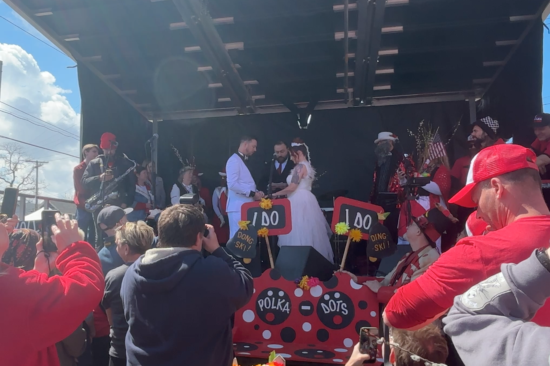 A Cleveland Couple Got Married at Dyngus Day