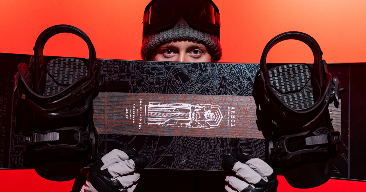 Red Gerard Releases Cleveland-Inspired Signature Snowboard