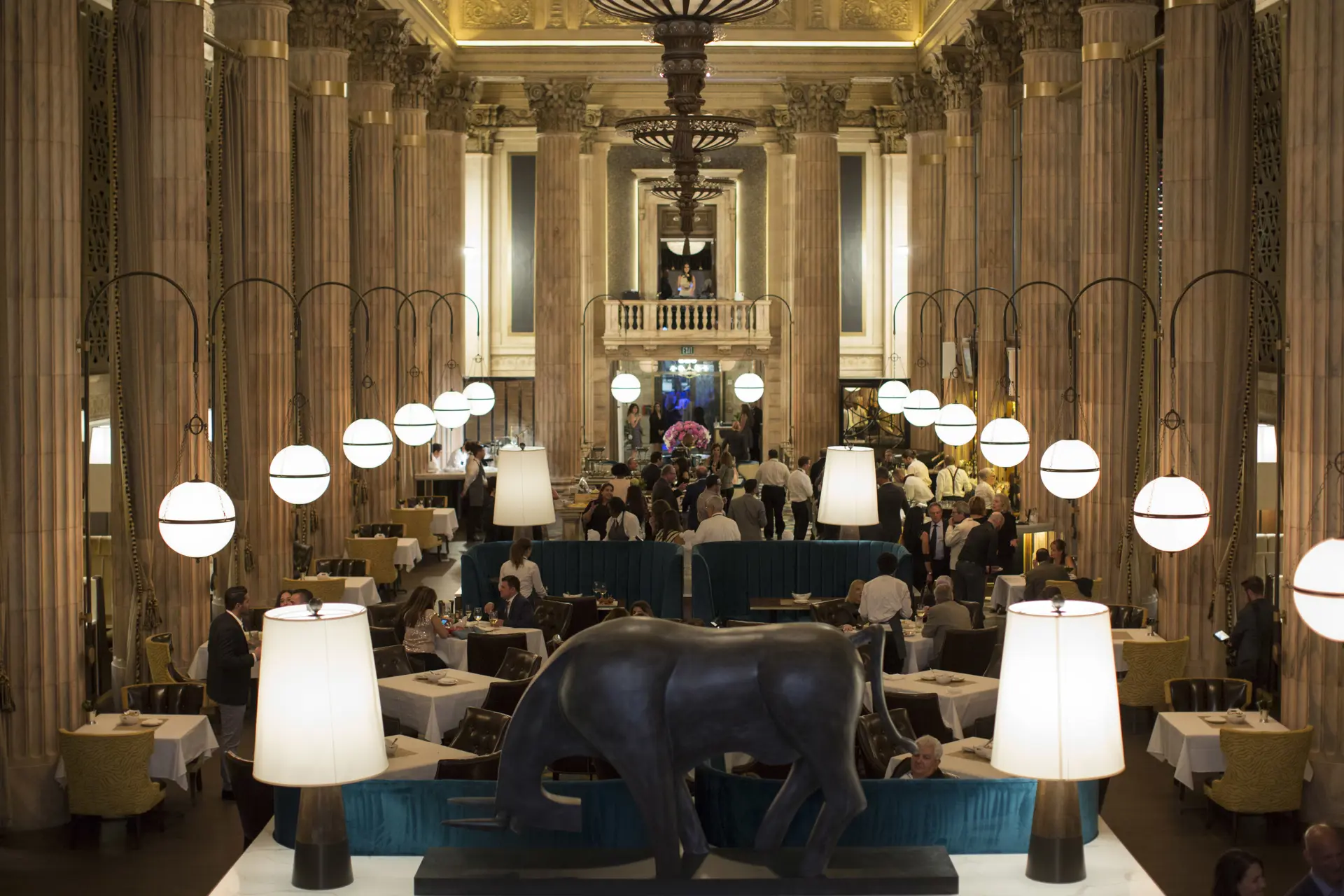 Marble Room Downtown Cleveland Art Deco Restaurant Steakhouse Sushi Raw Bar Ohio