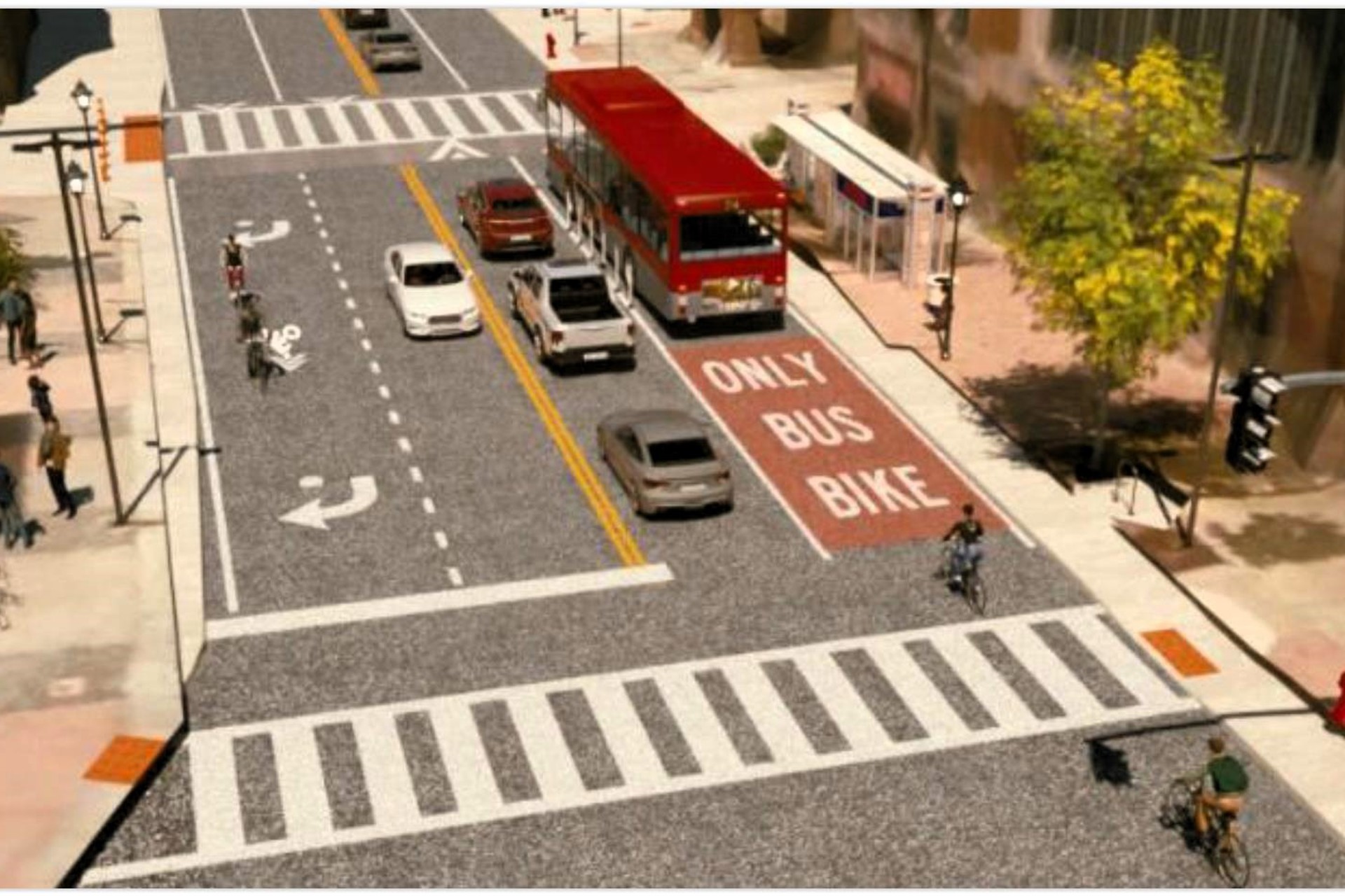 RTA Presses Ahead With Bus Lanes On West 25th Street