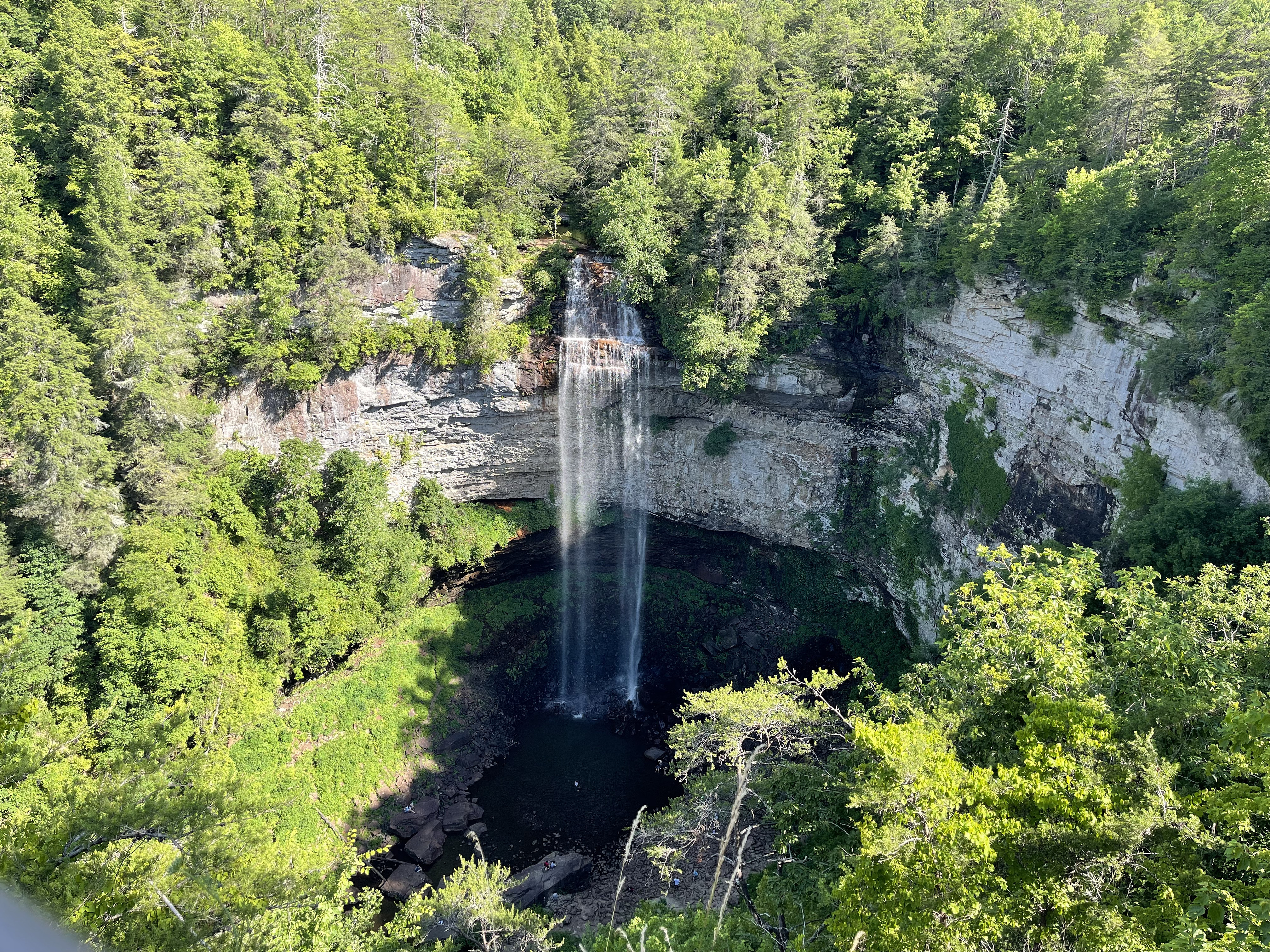 Cane Creek Falls at Fall Creek Falls State Park in Spencer, Tennessee (photo courtesy of Tennessee State Parks) Cane Creek Falls at Fall Creek Falls State Park in Spencer, Tennessee (photo courtesy of Tennessee State Parks)