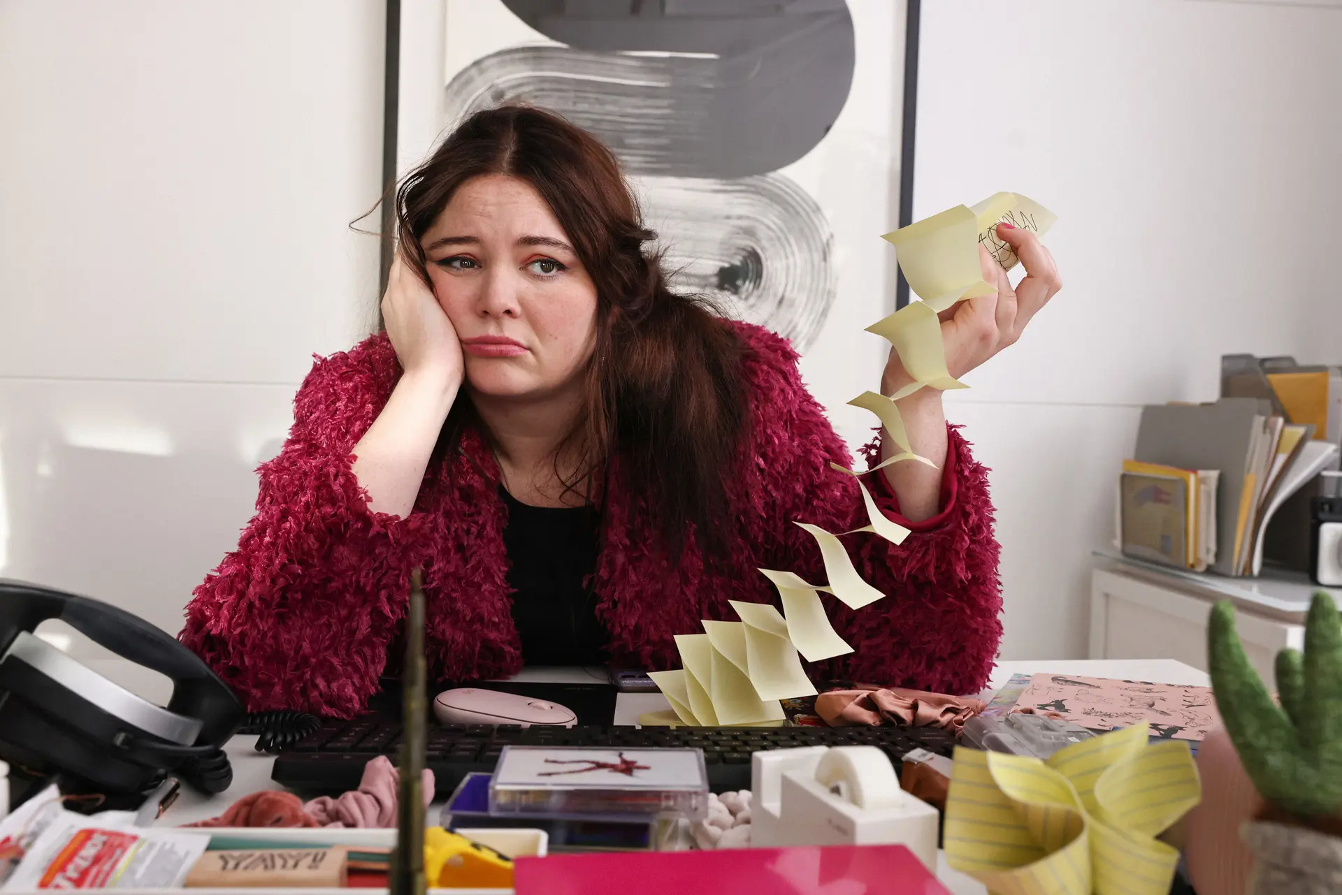 Megan Stalter acting in Hacks