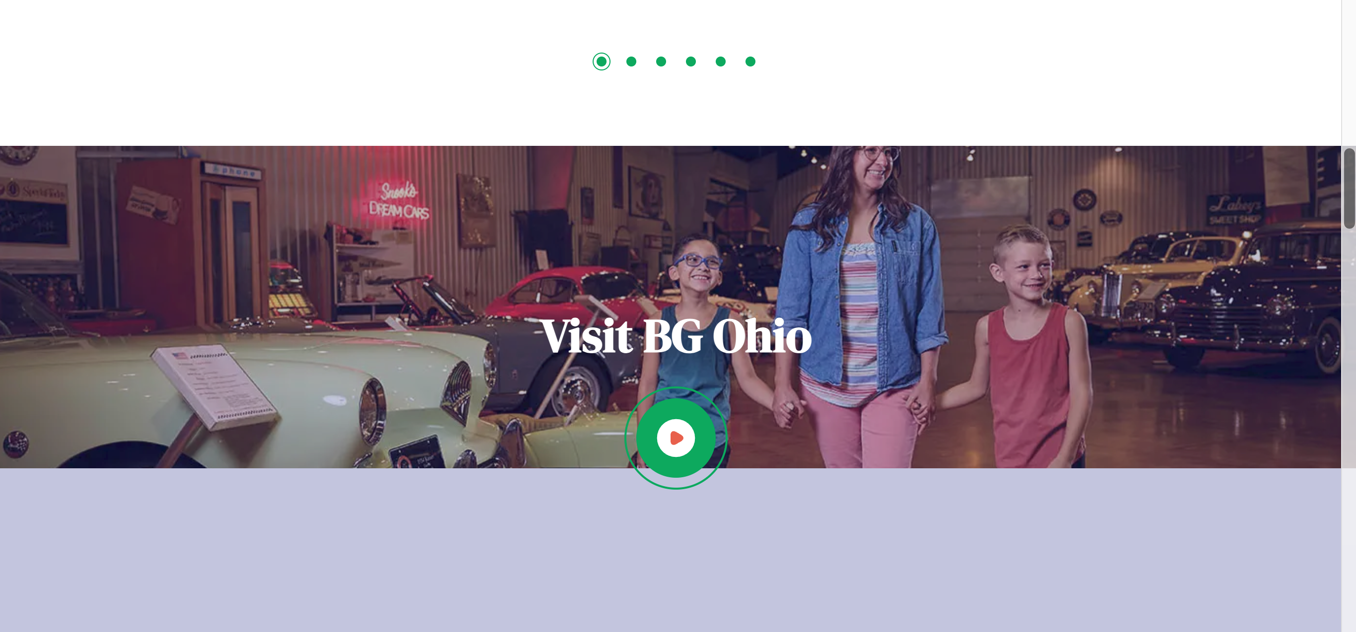 Visit Bowling Green Ohio - Website Build