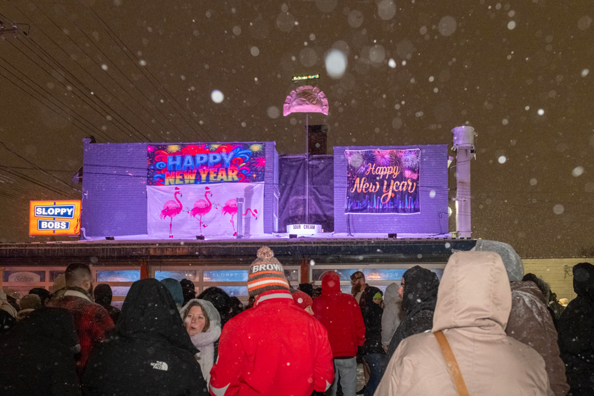 A Pierogi Drop Brings Wintery Fun and Parma Personality to New Year's Eve