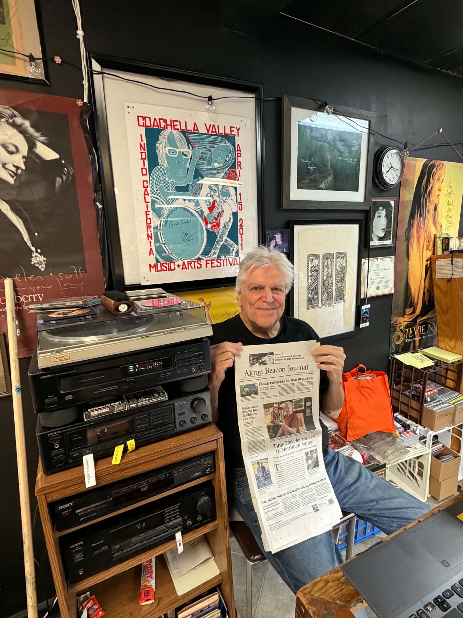 Independent Record Store Time Traveler Records Reopens in Akron