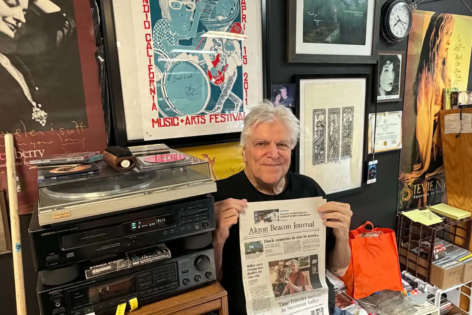 Independent Record Store Time Traveler Records Reopens in Akron