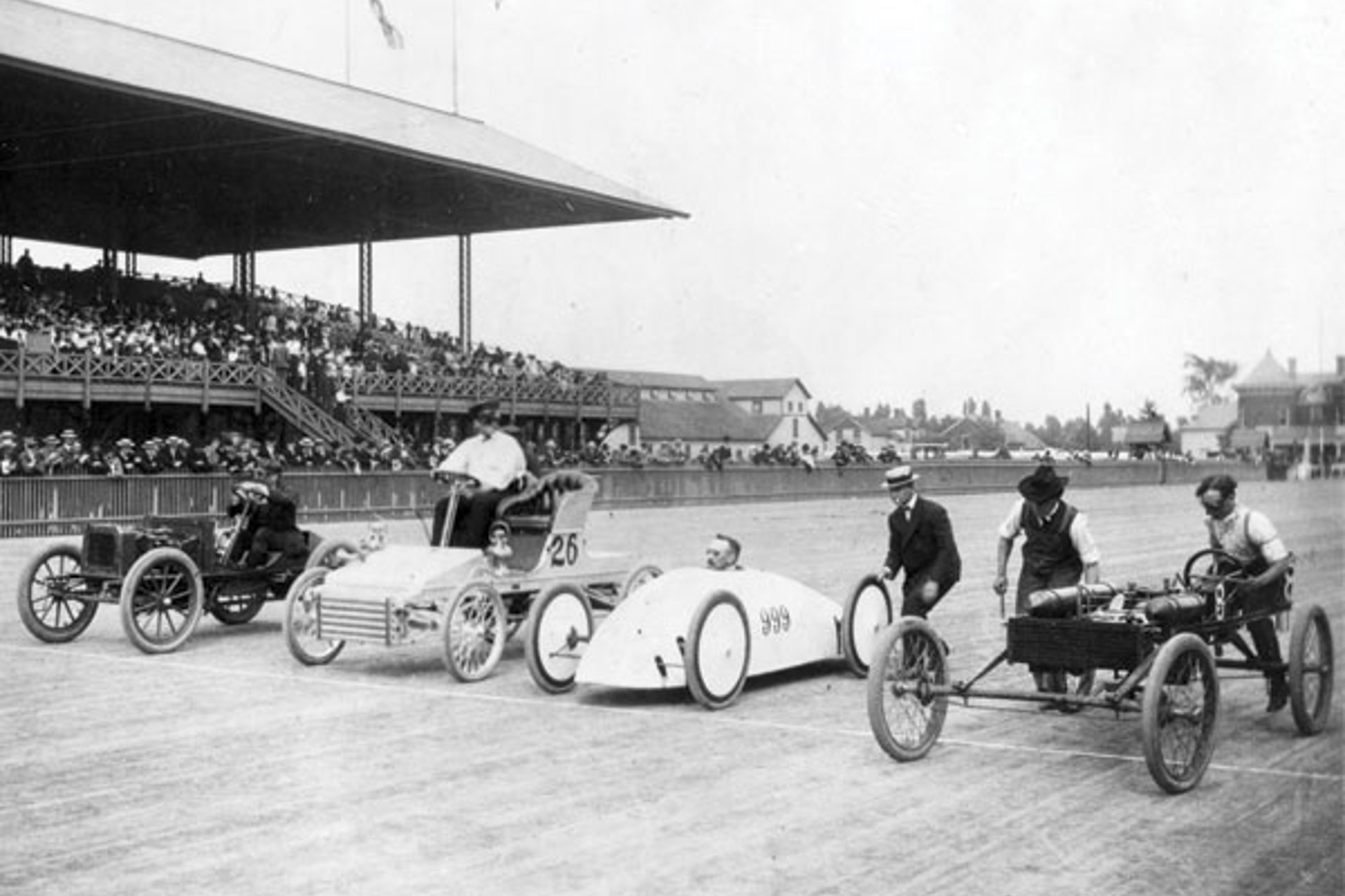 1903: At the Glenville Race Track, Early Racecars Ran Wild