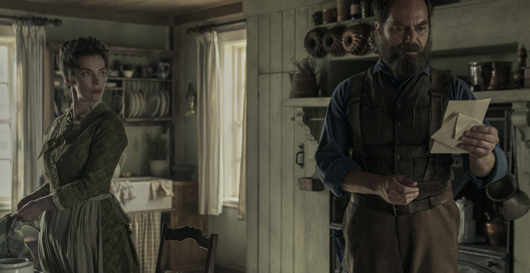 Michael Shannon as President Garfield in a Netflix series.